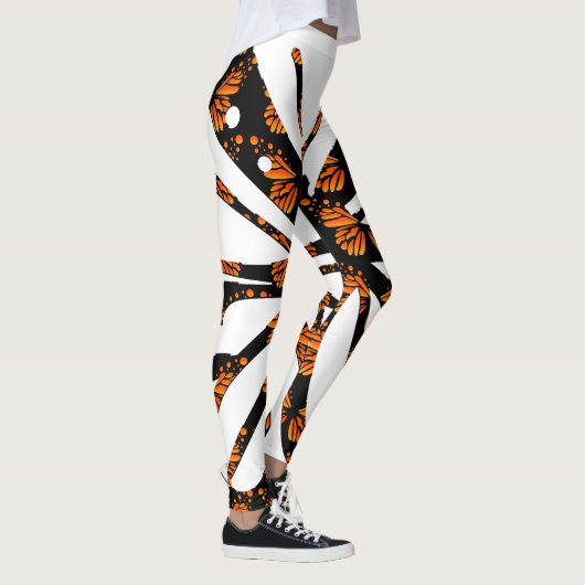 Monarch Butterfly Design - Leggings (Rechts)