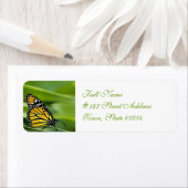Monarch Butterfly Design Mailing Labels (Insitu)