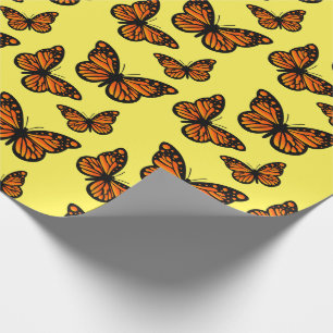 Monarch Butterfly Design - Matt Wrapping Paper Geschenkpapier