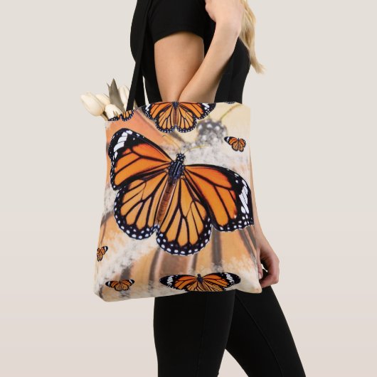 Monarch Butterfly design on Tote Bag Tasche (Von Nahem)