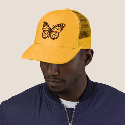 Monarch Butterfly Design - Trucker Hat Truckerkappe (Beispiel)