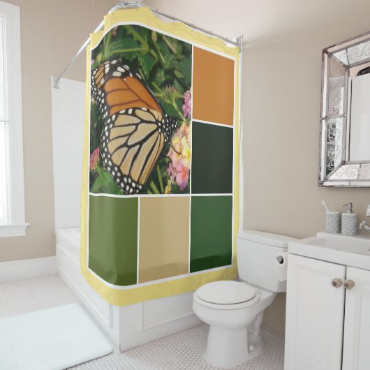 Monarch Butterfly Duschvorhang (Beispiel)
