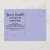 Monarch Butterfly Einladungspostkarte (Rückseite)