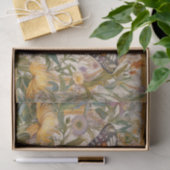 Monarch Butterfly Elegante, Wildblumen & Gold Seidenpapier (Geschenk)