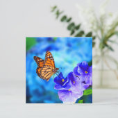 Monarch Butterfly Endangered Wildlife Hi-Def Card (Stehend Vorderseite)