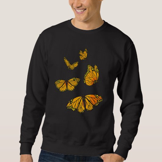 Monarch Butterfly Entomology Insect Sweatshirt (Vorderseite)