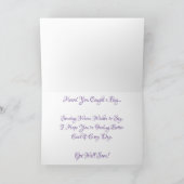"Monarch Butterfly" erhält Well Card #2 Karte (Innenseite)