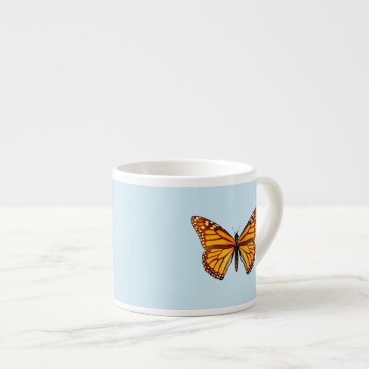 Monarch Butterfly Espressotasse (Vorderseite Rechts)