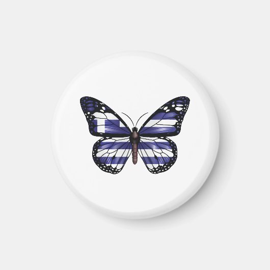 Monarch Butterfly-Fahne Magnet (Vorne)