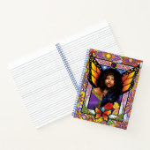 Monarch Butterfly Fairy Lila Notizblock (Innenseite)