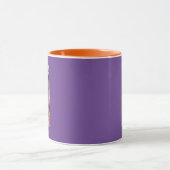 Monarch Butterfly Fairy Lila Tasse (Zentrum)