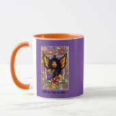 Monarch Butterfly Fairy Lila Tasse (Links)