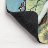 Monarch Butterfly Fairy Mousepad (Ecke)