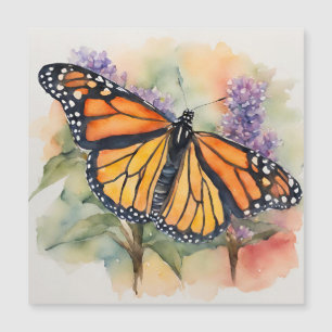 Monarch Butterfly Farbe Druck Magnetkarte