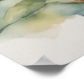 Monarch Butterfly Farbe Druck Poster (Ecke)