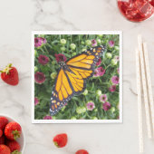 Monarch Butterfly Farbenfrohe Gartenanlage Serviette (Beispiel)