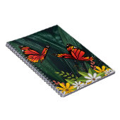 Monarch Butterfly Feb 6_21 Notizblock (Rechte Seite)