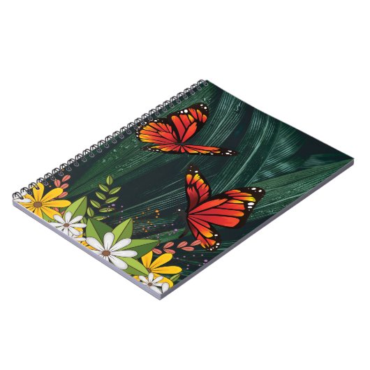 Monarch Butterfly Feb 6_21 Notizblock (Linke Seite)