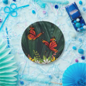 Monarch Butterfly Feb 6_21 Pappteller (Party)