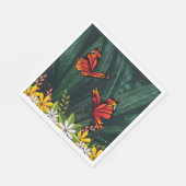 Monarch Butterfly Feb 6_21 Serviette (Ecke)