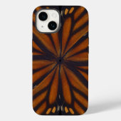 Monarch Butterfly Flügel Kreismuster Nah Case-Mate iPhone Hülle (Rückseite)