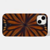 Monarch Butterfly Flügel Kreismuster Nah Case-Mate iPhone Hülle (Rückseite (Horizontal))
