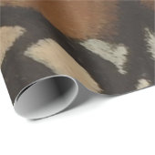 Monarch Butterfly Flügel Nah-Up-Muster Geschenkpapier (Rolleneckpunkt)