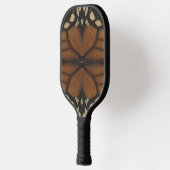 Monarch Butterfly Flügel Nah-Up-Muster Pickleball Schläger (Links)