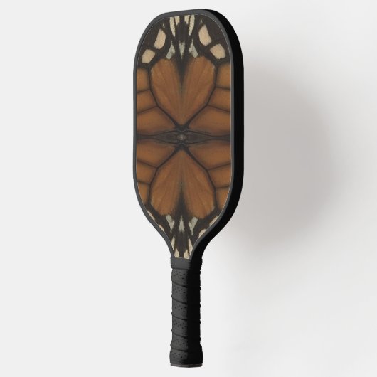 Monarch Butterfly Flügel Nah-Up-Muster Pickleball Schläger (Links)