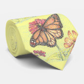 Monarch Butterfly füttre auf der Krawatte der Blum (Gerollt)