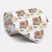 Monarch Butterfly füttre auf der Krawatte der Blum (Gerollt)