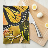  Monarch Butterfly Garden Art Geschirrtuch (Viertel Falte)