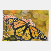 Monarch Butterfly Garden Art Geschirrtuch (Horizontal)