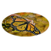 Monarch Butterfly Garden Art Schneidebrett (Ecke)