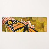 Monarch Butterfly Garden Art Yogamatte (Vorderseite (Horizontal))
