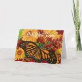 Monarch Butterfly Garden wird bald gut Karte (Vorderseite)