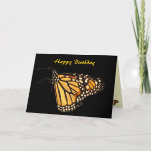Monarch Butterfly Geburtstag Karte