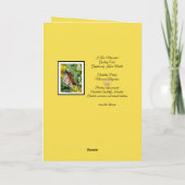 MONARCH BUTTERFLY - GEBURTSTAGSKARTE KARTE (Rückseite)