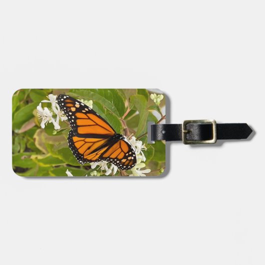 Monarch Butterfly Gepäckanhänger (Vorderseite horizontal)