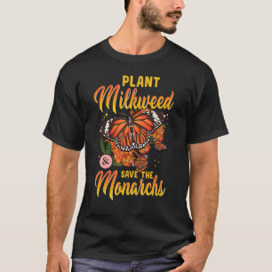 Monarch Butterfly gerettet für Frauen Milkweed But T-Shirt