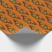 Monarch Butterfly Geschenkpapier (Ecke)