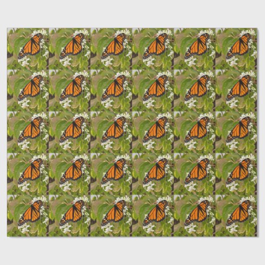 Monarch Butterfly Geschenkpapier (Flach)