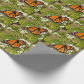 Monarch Butterfly Geschenkpapier (Ecke)