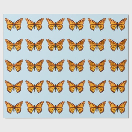 Monarch Butterfly Geschenkpapier (Flach)