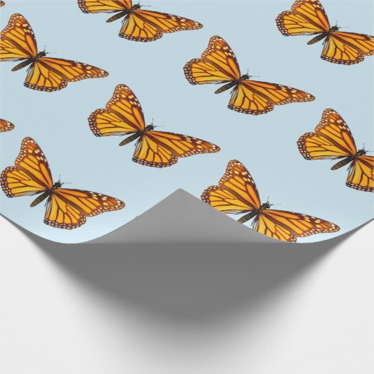 Monarch Butterfly Geschenkpapier (Ecke)