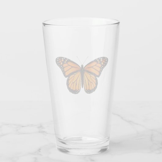 Monarch Butterfly Glas (Rückseite)