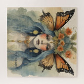 Monarch Butterfly Goddess Puzzle (Horizontal)