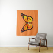 Monarch Butterfly, Golden Orange und Black Wandteppich (Beispiel)