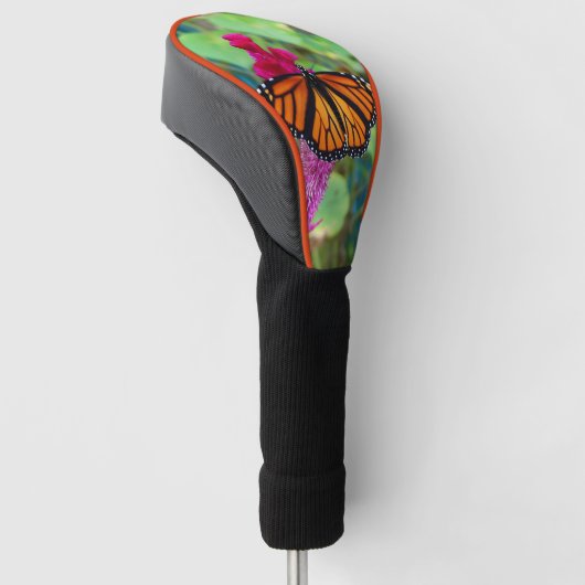 Monarch Butterfly Golf Headcover (angewinkelt)