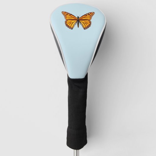 Monarch Butterfly Golf Headcover (Vorderseite)